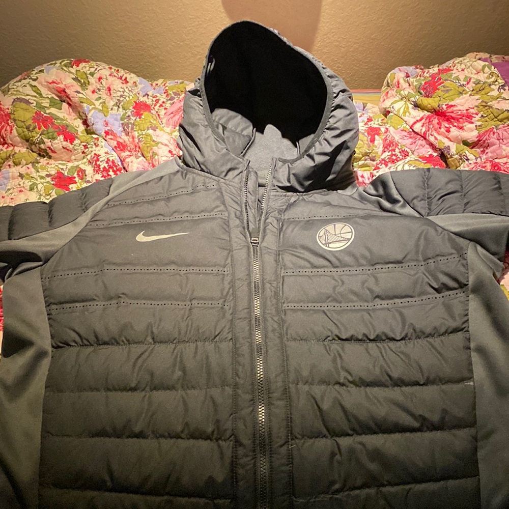 Mens XL Warriors Puffer Jacket